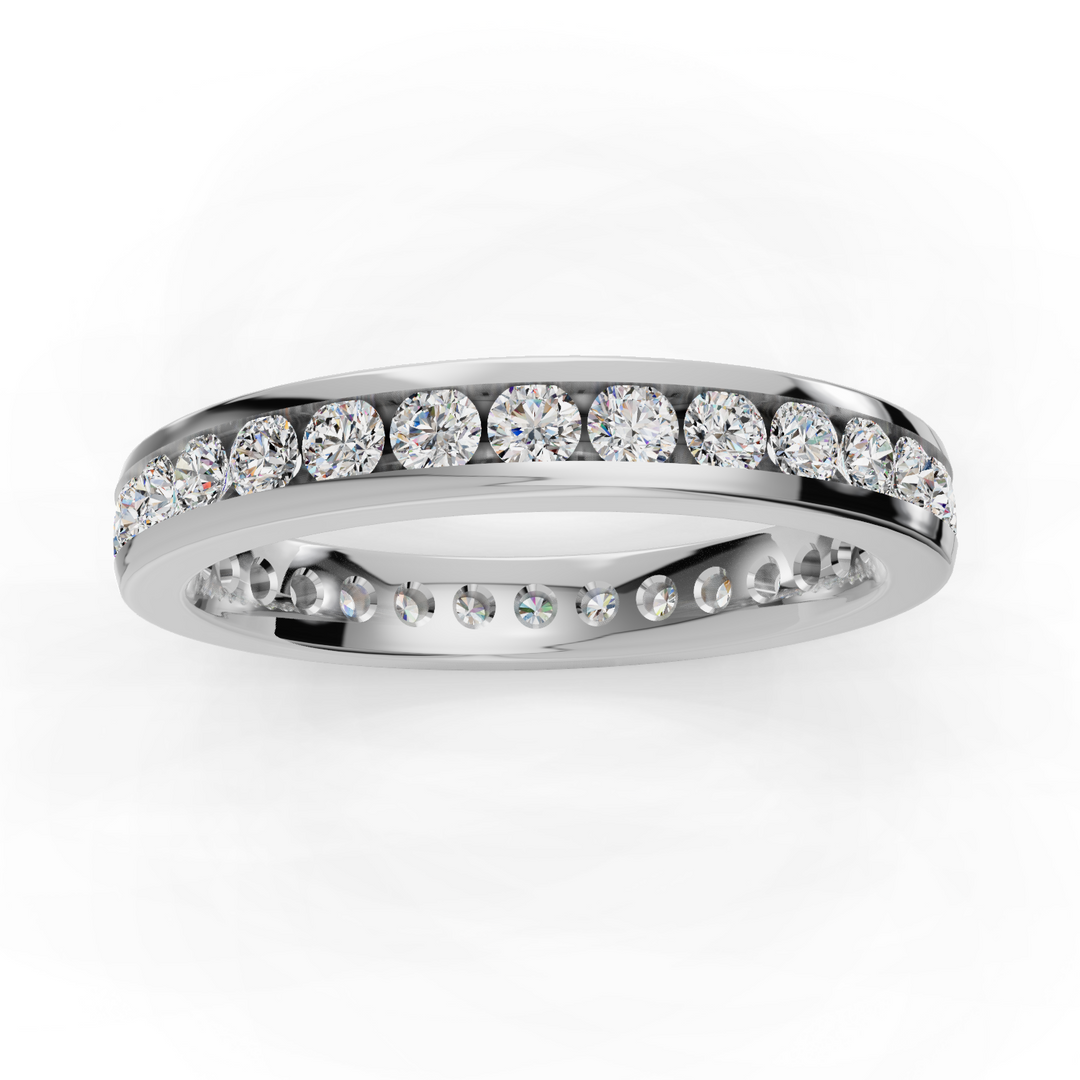 Channel Set Eternity Ring