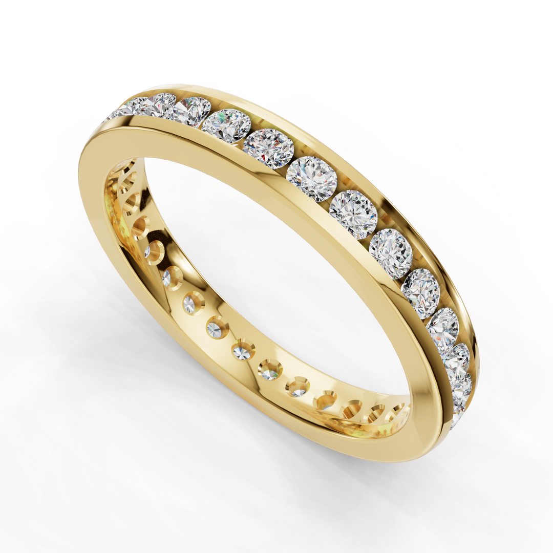 Channel Set Eternity Ring