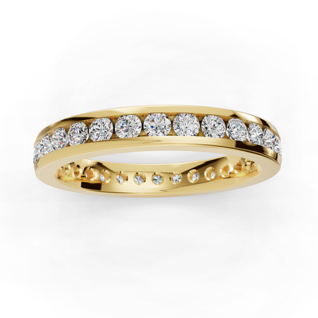 Channel Set Eternity Ring
