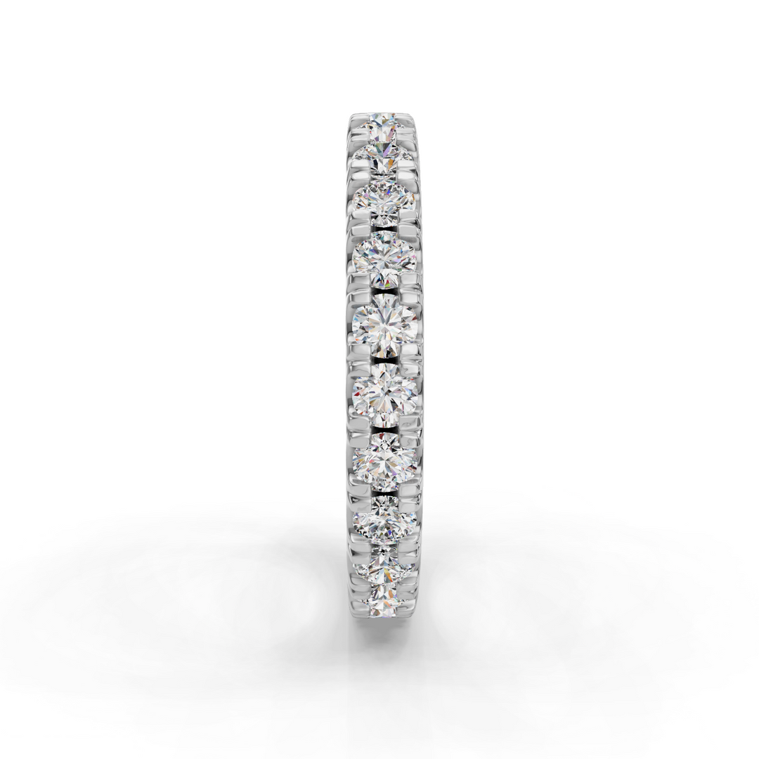 Split U Prong Eternity Band