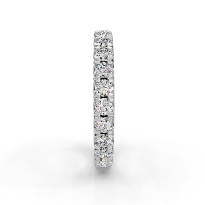 Split U Prong Eternity Band