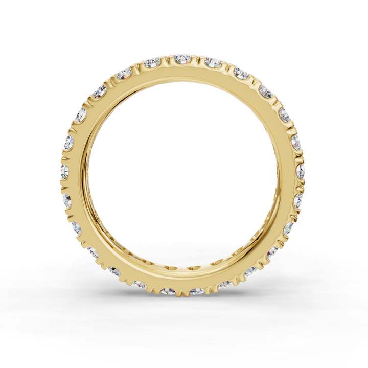Split U Prong Eternity Band
