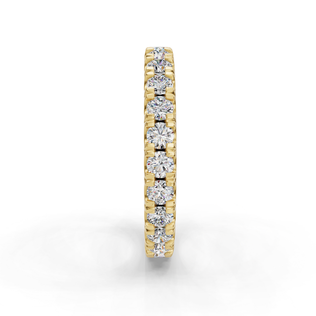 Split U Prong Eternity Band