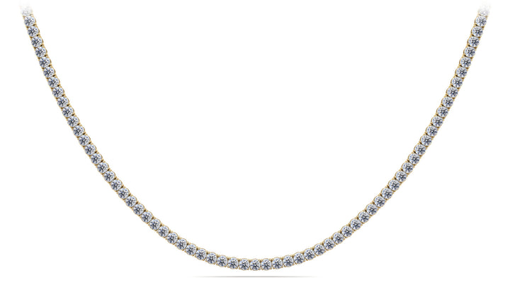 4 Prong Tennis Necklace