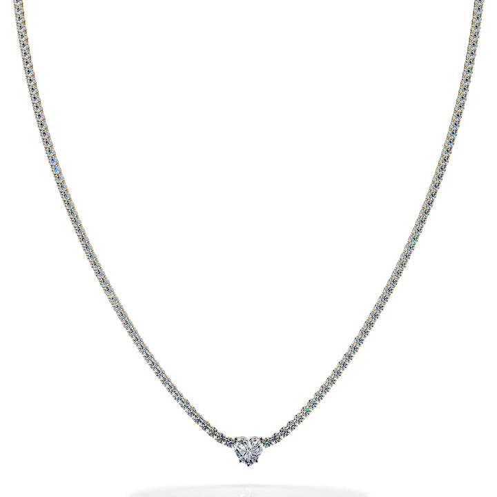 Timeless Dreams Brilliance Heart Diamond Necklace
