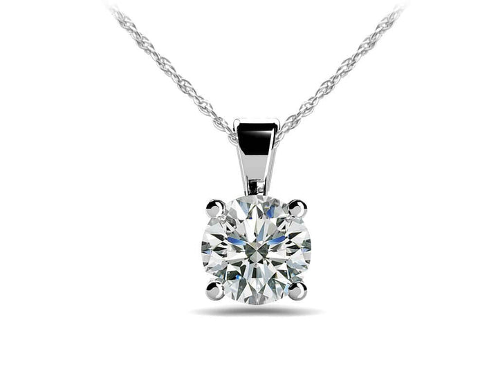 Diamond Solitaire Pendant
