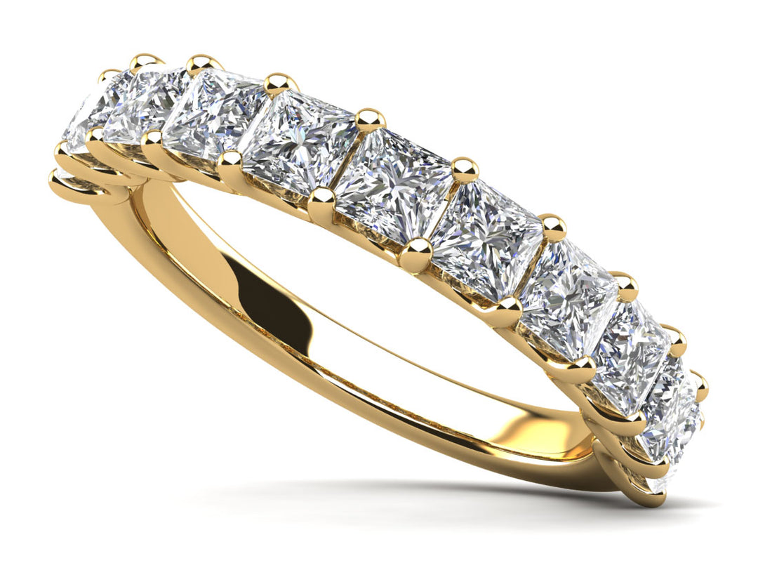 Princess Cut Diamond Anniversary Ring