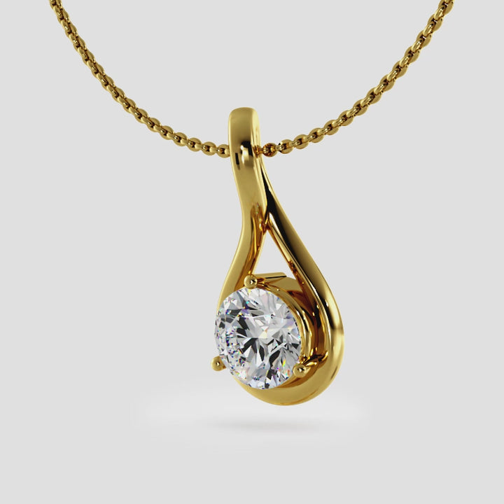 Twist Loop Pendant