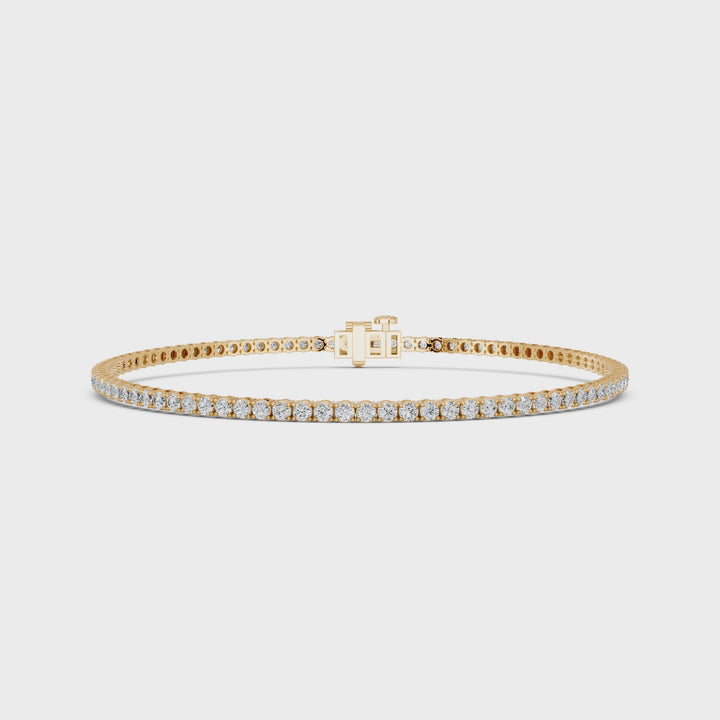 Flawless Light Weight Tennis Bracelet