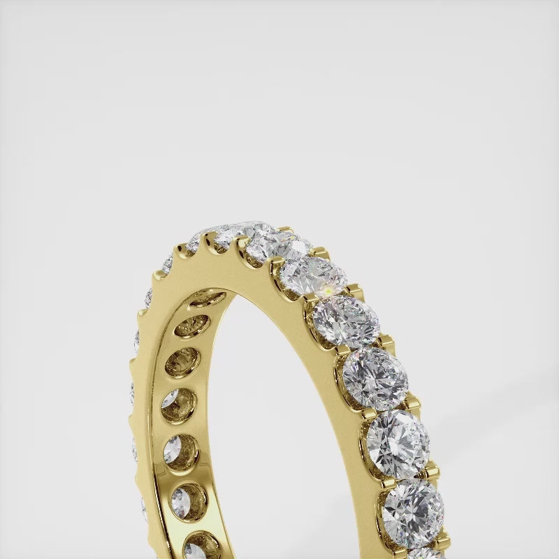 Shared Prong Diamond Eternity Band