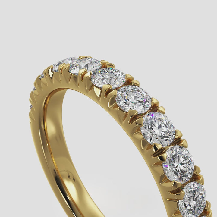 Crown Setting Anniversary Ring