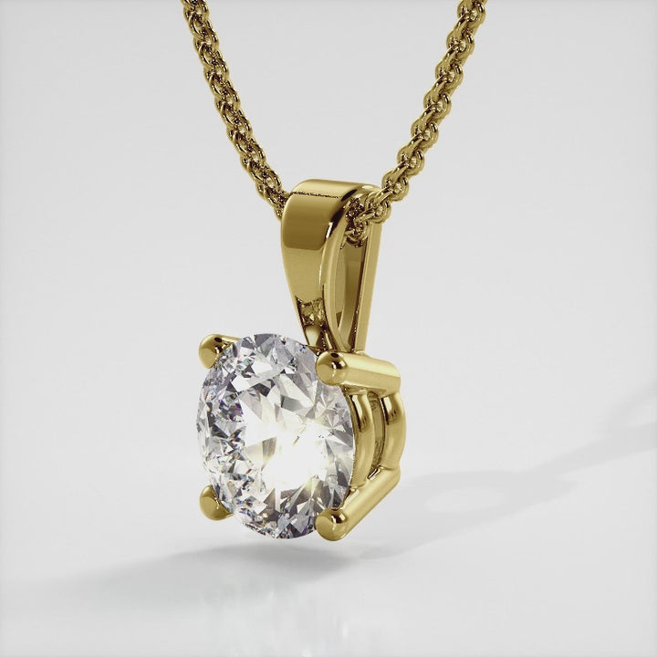 Diamond Solitaire Pendant