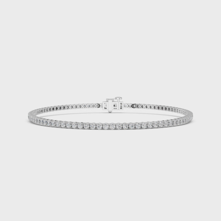 Flawless Light Weight Tennis Bracelet