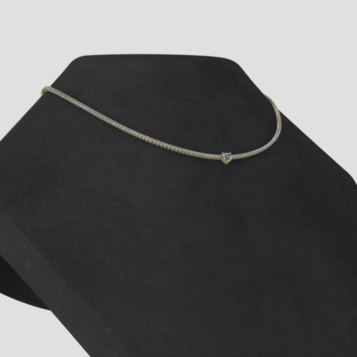 Timeless Dreams Brilliance Heart Diamond Necklace