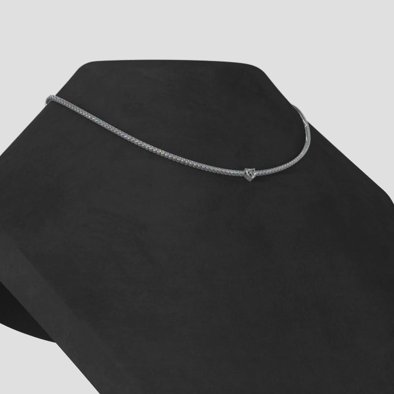 Timeless Dreams Brilliance Heart Diamond Necklace